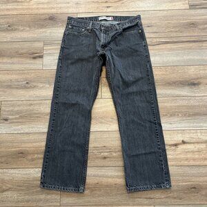 Men's Levis 514 Straight Denim Jeans SZ 36x30 Blue Cotton Modern Red Tab